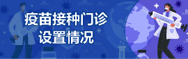 疫苗接種門診設置情況